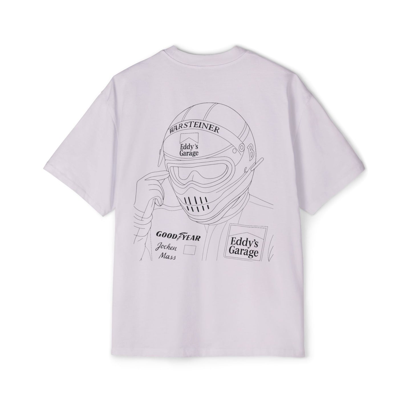 Mass Front Back Line Oversize Tee