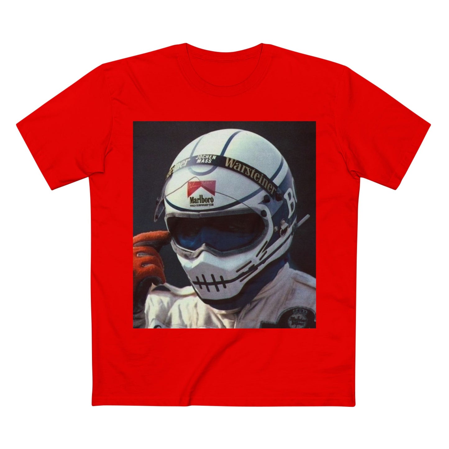 Mass Skull Helmet Pic Tee