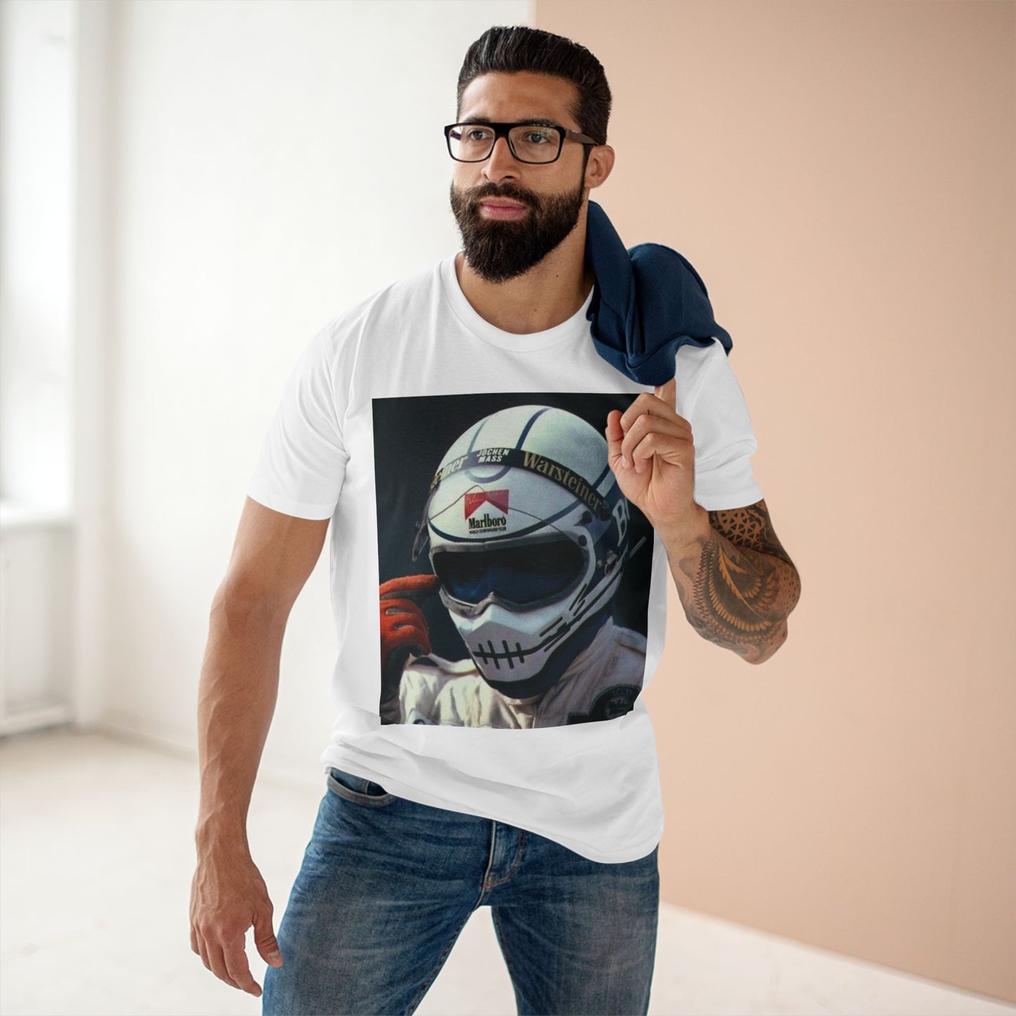 Mass Skull Helmet Pic Tee