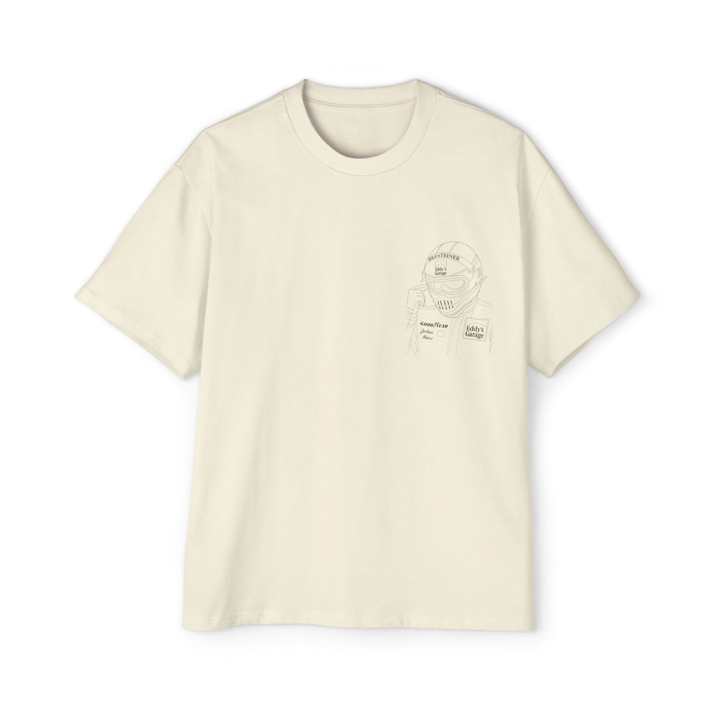 Mass Front Back Line Oversize Tee