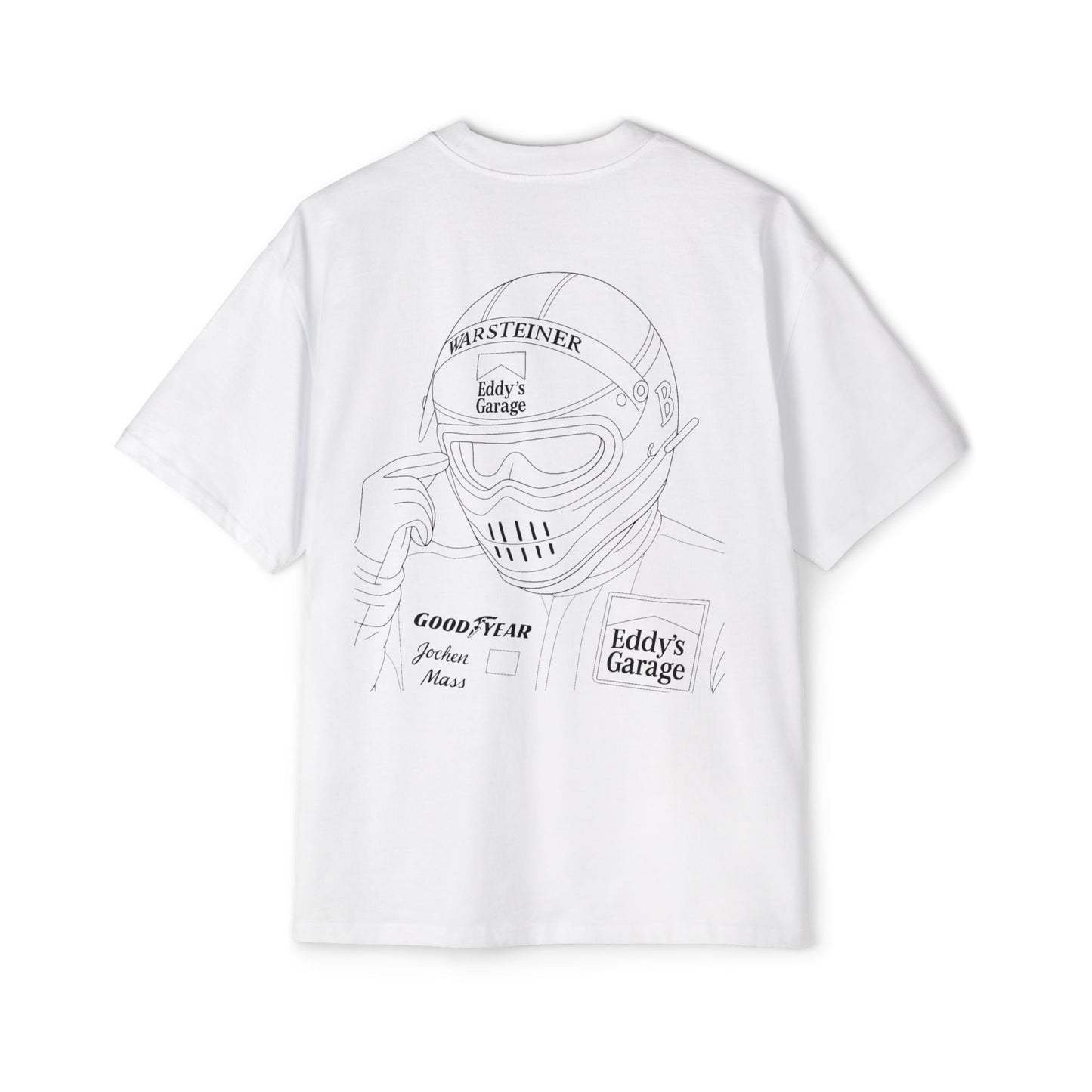 Mass Front Back Line Oversize Tee