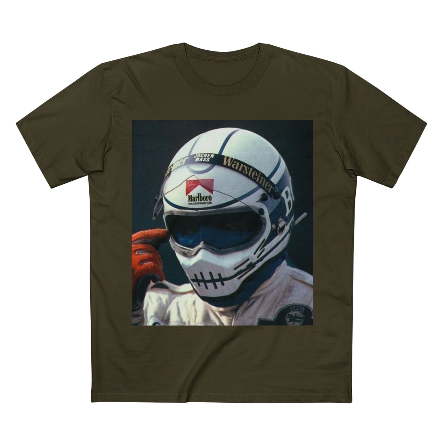 Mass Skull Helmet Pic Tee