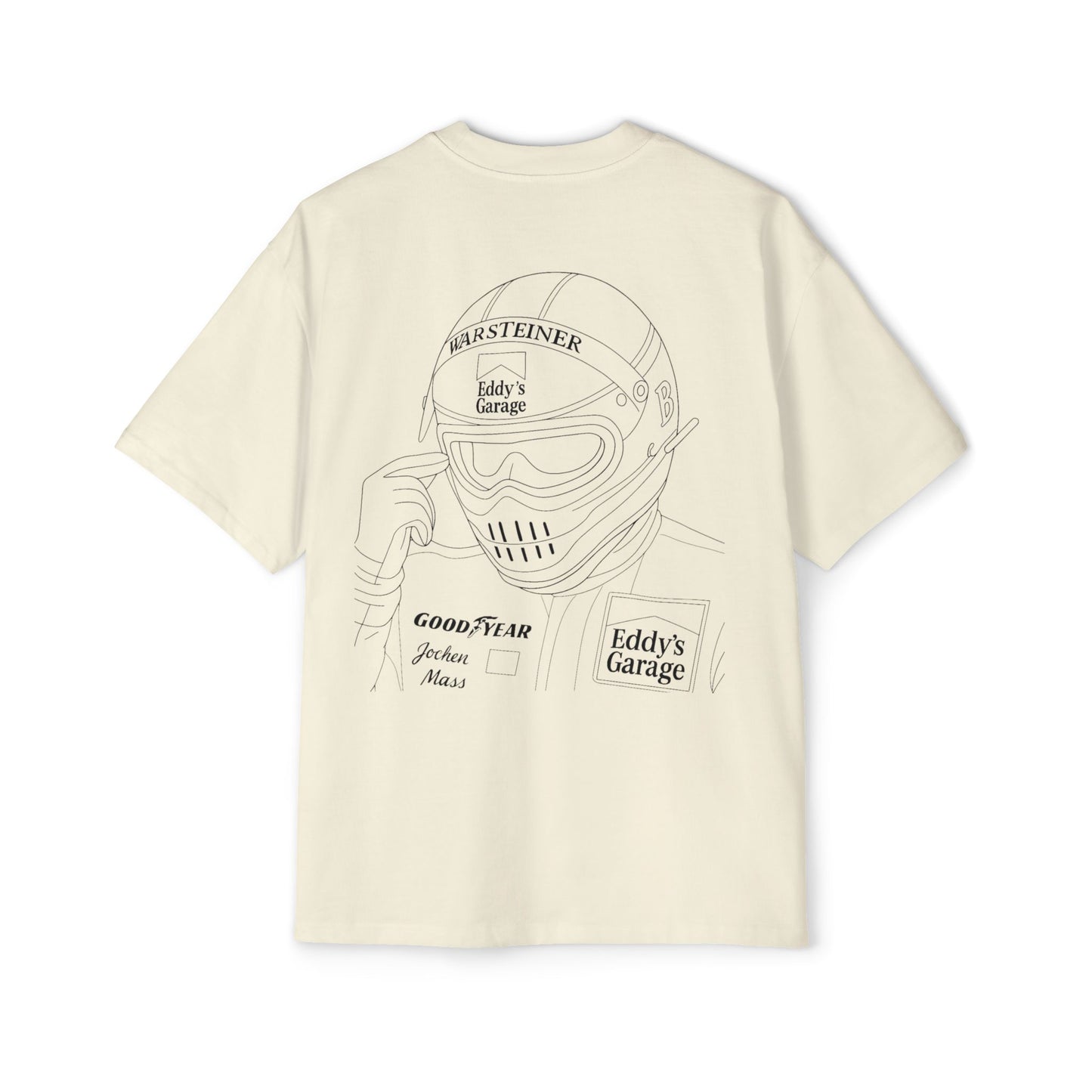 Mass Front Back Line Oversize Tee