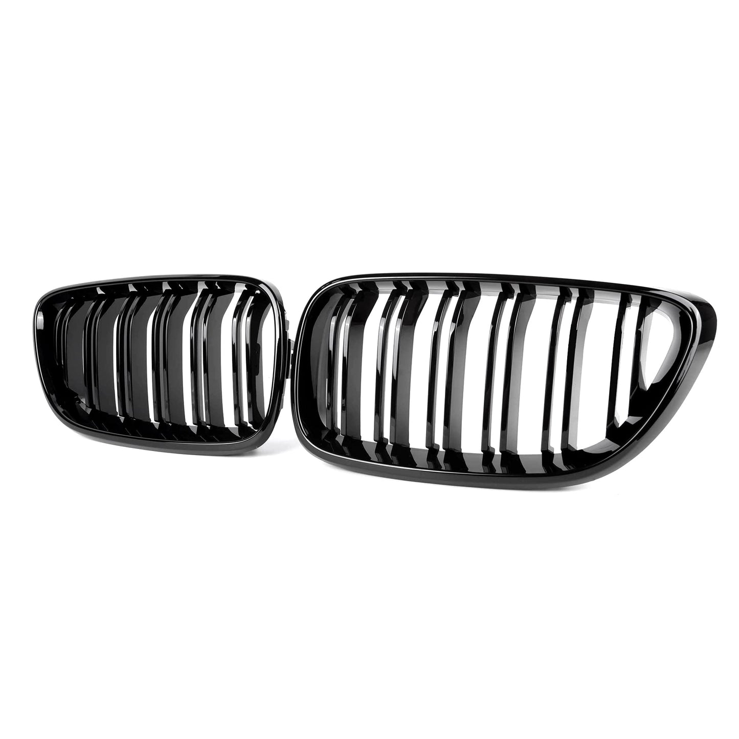 BMW Front Replacement Kidney Grill for 2 Series F22 F23 F87 M2 Gloss Black