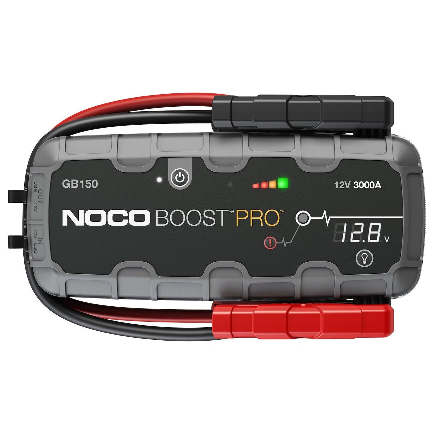 NOCO Boost GB150: 3000A UltraSafe Jump Starter – 12V Lithium Battery Booster Pack, Portable Jump Box, Power Bank & Jumper Cables - for 9.0L Gas and 7.0L Diesel Engines