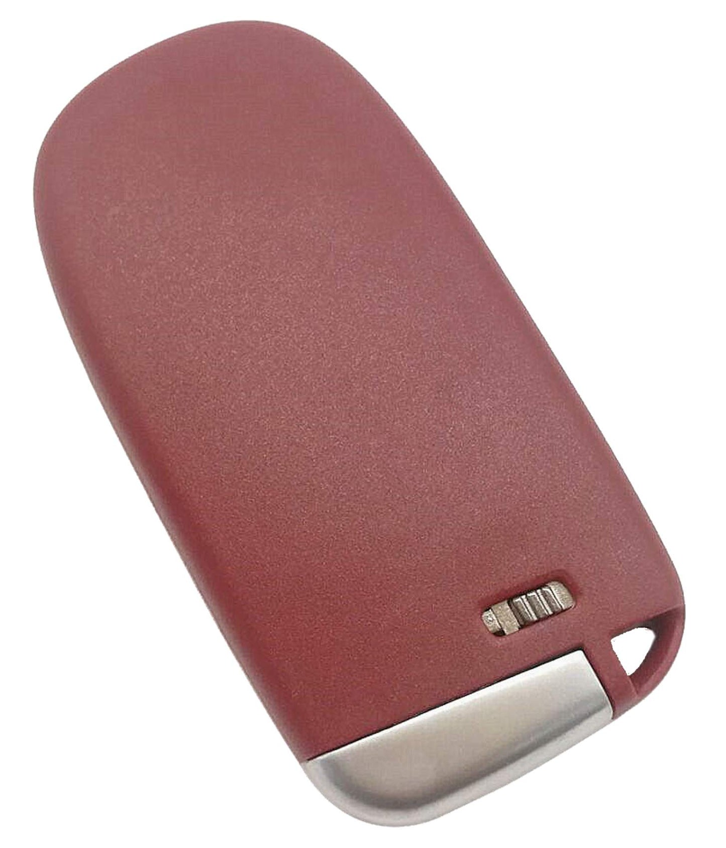 5 Buttons Remote Smart Key Fob Shell Case Fit for Jeep Grand Cherokee Dodge Challenger Charger Dart Durango Journey Chrysler 300 Keyless Entry Replacement Car Key Cover (Red)