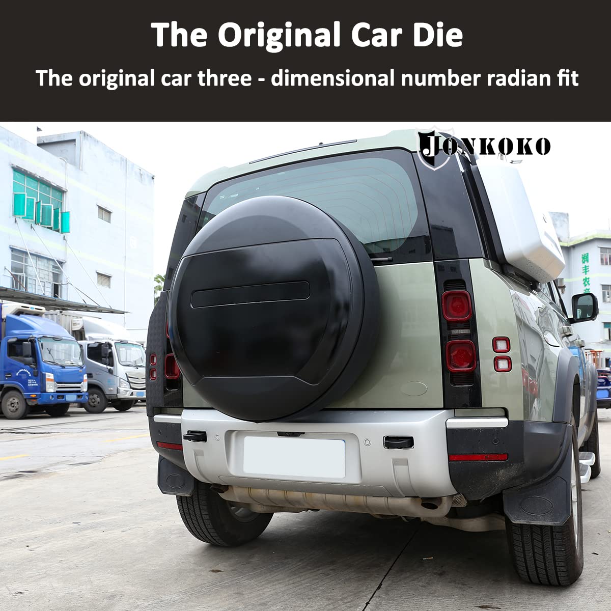 7 Styles Car Rear Spare Tire Protective Cover for Land Rover Defender 110 130 2020-2024 Car Exterior Accessories (with Logo) (5 Styles)