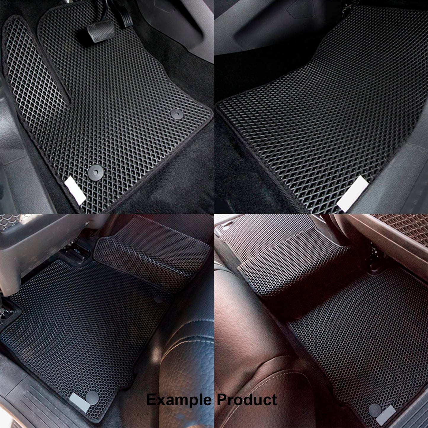 Custom Fit All-Weather Car Floor Mats for Alfa Romeo Giulietta 2010—2020 - Premium Quality and Water-Resistant Design (Black)