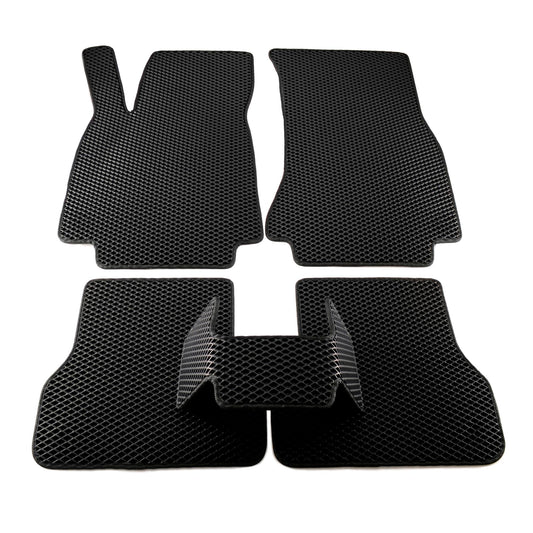 Custom Fit All-Weather Car Floor Mats for Alfa Romeo Giulietta 2010—2020 - Premium Quality and Water-Resistant Design (Black)