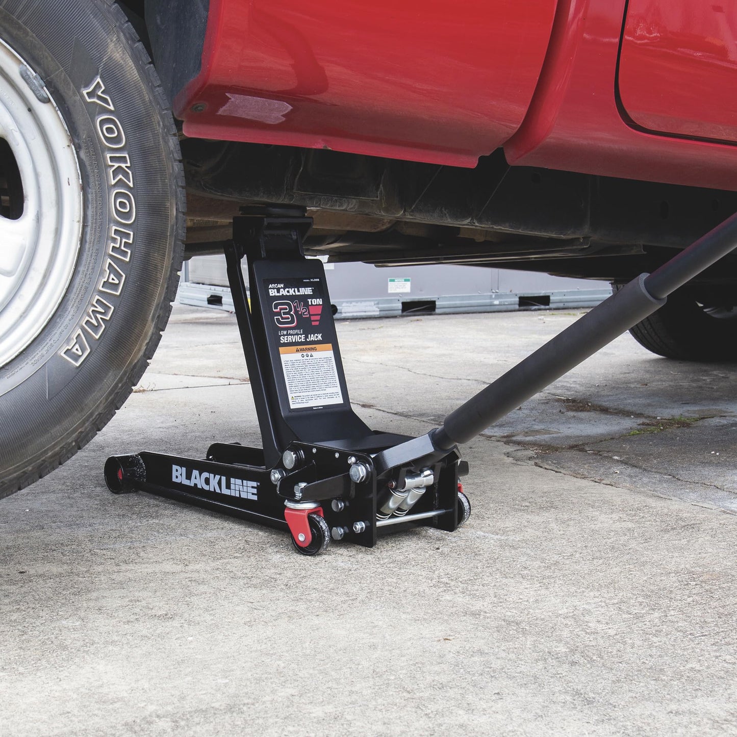 Arcan 3 1/2-Ton Low-Profile Professional Service Floor Jack - Model Number XL35